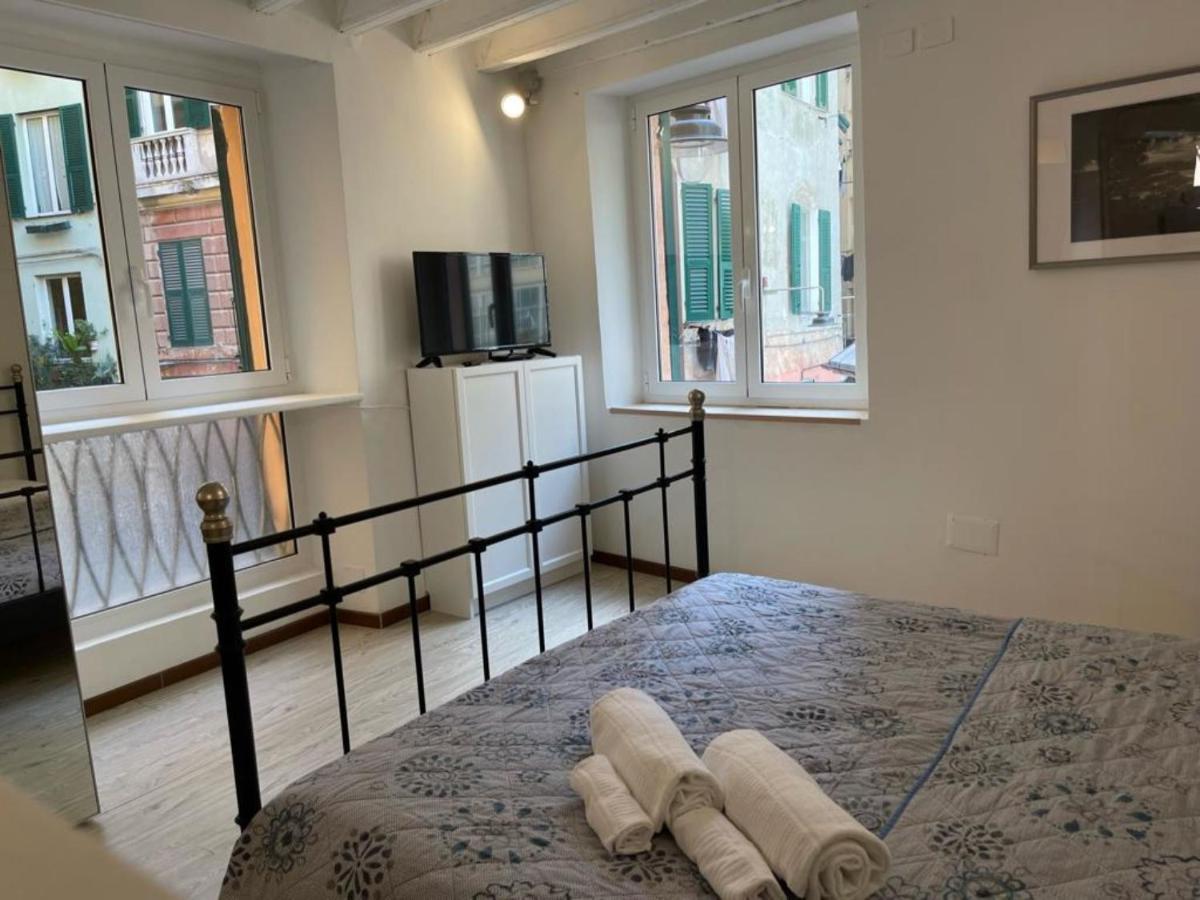 Travi E Grigio Studio Maddalena - Genovainrelax Lejlighed Eksteriør billede