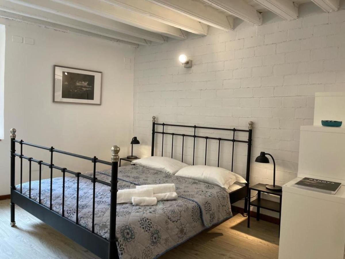 Travi E Grigio Studio Maddalena - Genovainrelax Lejlighed Eksteriør billede